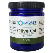 9 Oz Jar of Ozonated Organic Olive Oil