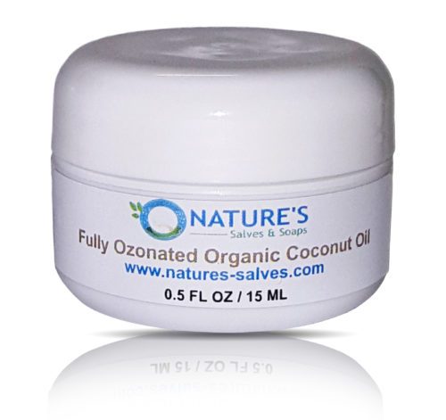 1/2 Ounce Fully Ozonated Organic Coconut Oil