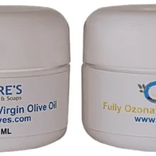 1/2 Oz. Organic Ozonated Olive Oil and 1/2 Oz. Ozonated Sunflower Oil